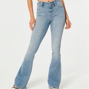 Hollister Light Blue Flare Jeans